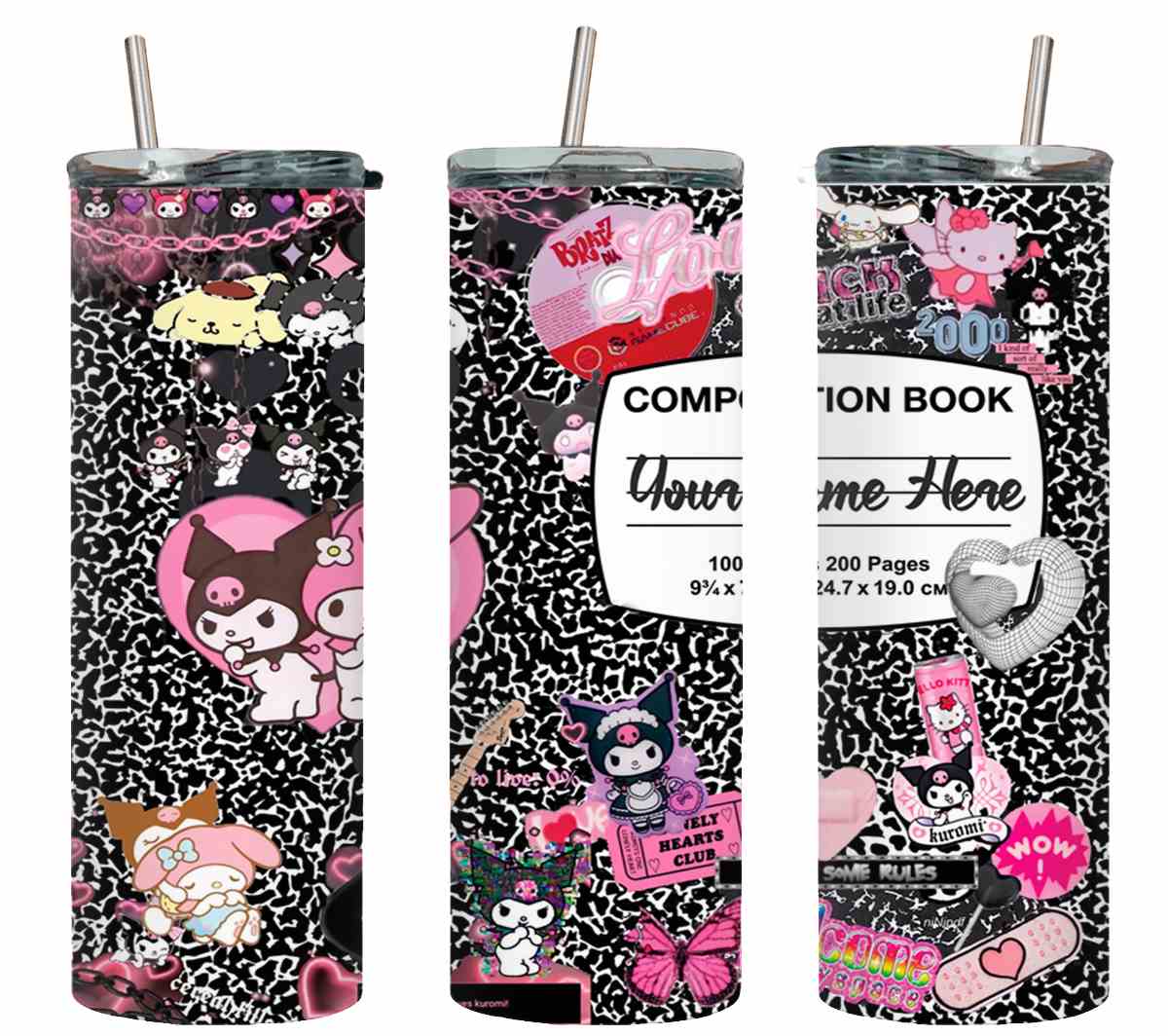Personalized Kuromi Back to School-8100